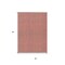 Homeroots 3' X 5' Red And Ivory Geometric Washable Indoor Outdoor Area Rug 614773 - alternate 8