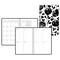 House Of Doolittle Non-Dated Weekly/Monthly Planner, 7 in x 11 in, Black & White Floral Cover 2121-49 - alternate 1