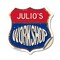 Signmission Julio's Workshop, 18 Inch X 18 Inch, Vinyl Decal SHI-D-18-489-JULIO - alternate 1