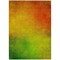 Homeroots 3' X 5' Terra Cotta Gold And Green Ombre Washable Indoor Outdoor Area Rug 577277 - alternate 8