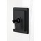 Kingston Brass Single-Handle Pressure Balanced Tub and Shower Faucet, Matte Black KB5890PL - alternate 5