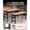 Vevor 48" Mobile Workbench with Adjustable Height, Power Outlet & Pegboard FGM4824V - alternate 6