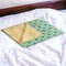 Homeroots 50" X 70" Green and Ivory Kantha Cotton Geometric Throw Blanket with Embroidery 328231 - alternate 6