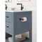 Amerock Blackrock Matte Black Contemporary Pivoting Double Post Toilet Paper Holder BH36001MB - alternate 4