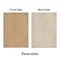 World Rug Gallery Herringbone Stripe Reversible Jute-Look Indoor/Outdoor Rug 2 ft x 7 ft Natural WR185NATURAL2X7 - alternate 6