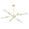 Corbett Lighting Dashiell 60 in. Chandelier Vintage Polished Brass 490-60-VPB - alternate 1