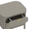 Manhattan Comfort Park 24in Nightstand in Gray (2-Drawer) NS1525-2 - alternate 9
