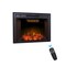 Edendirect 25.35-in W Black Wall mount LED Wall-mount Electric Fireplace with Remote Control Included ZR-EF23T - alternate 1