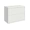 Hirsh 36 in W 2 Drawer Lateral File Cabinet, White, A4/Legal/Letter 23700 - alternate 1