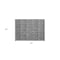 Homeroots 2' X 3' Gray Damask Washable Non Skid Indoor Outdoor Area Rug 563871 - alternate 8