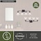 Vaxcel Mason 4 Light Farmhouse Black Bathroom Vanity Fixture Clear Glass W0413 - alternate 8