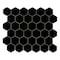Msi Black Hexagon 11.63 In. X 12.75 In. X 6Mm Matte Porcelain Mesh-Mounted Mosaic Tile, 15PK ZOR-MD-0345 - alternate 6