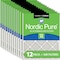 Nordic Pure 12x18x1 Plus Carbon Pleated Air Filter, High Capacity, MERV 13, 12 PK 12x18x1M13+C-12 - alternate 1