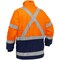 Bisley ANSI Type R Class 3 Jacket with Navy Bottom and X-Back 343M6450X-ORNV/2X - alternate 3