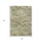 Homeroots 5' X 8' Sage And Ivory Abstract Washable Indoor Outdoor Area Rug 631312 - alternate 9