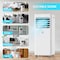 Edendirect 10,000 BTU (DOE) Portable Air Conditioner Cools 400 sq. ft. with Dehumidifier with Remote in White ZR-KY-10K-07A - alternate 9