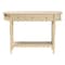 Bali & Pari Liba Console Table with Scalloped Detailing and Open Shelf Storage 271-14794-ZORO - alternate 8