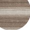 Homeroots 8' Brown And Beige Round Abstract Washable Indoor Outdoor Area Rug 599936 - alternate 8