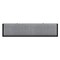 Homeroots 59" Gray and Black Fabric Upholstered Storage Bench with Drawers 523986 - alternate 8