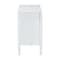 Baxton Studio Hoffman Dresser with Scalloped Apron and Turned Legs, White 272-14816-ZORO - alternate 9