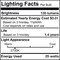Bulbrite Pack of 25 25 Watt Dimmable Half Chrome G16.5 Candelabra E12 Incandescent Bulb, 25PK 861211 - alternate 11