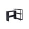Homeroots 39" Black L Shape Writing Desk 491431 - alternate 5