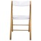 Leisuremod Menno Acrylic Folding Chair in Brushed Gold Finish with Stainless Steel Frame, Brushed Gold, 4PK MFBG15CL4 - alternate 5