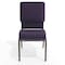 Flash Furniture Advantage Eggplant Church Chair 18.5" Wide PCHT185-115 - alternate 10