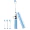 Pursonic S53-BL Portable Sonic Toothbrush in Blue with 3 Brush Heads S53BL - alternate 1