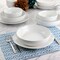 Meritage Urbana 12 Piece Stoneware Dinnerware Set in White 117566.12 - alternate 7