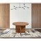 Homeroots 48" Natural Rounded Solid Wood Dining Table 488598 - alternate 5