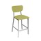Bfm Seating Hamilton Side Barstool, Grade 3 Vinyl Seat & Back - Steel Frame - Platinum Finish JS10B2007-2007PL - alternate 1