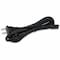 Add-On 10FT NEMA 1-15P MALE TO C7 FEMALE 18AWG 100-250V AT 10A BLACK POWER CABLE ADD-115P2C718AWG10FT - alternate 11