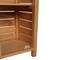 Happimess Solstice 47"H Handcrafted Pine Wood Bathroom Freestanding Floor Bathroom Storage Cabinet w/Louvered SHF2002A - alternate 8