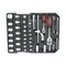 Wrightmaster Black Hand Tool Box with 4 Layers and Wheels - Secure, Portable Tool Storage ZR-W110290122 - alternate 8