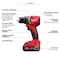 Milwaukee Tool Drill/Driver Kit, Keyless, Pistol Grip 3601-21CT - alternate 8