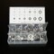 Neiko Stainless Steel Lock and Flat Washer Assortment, 350 Piece Set, 12 Different Sizes 50400A - alternate 7