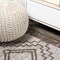 Jonathan Y Marokko Diamond Tribal Medallion Beige/Brown 2 ft. x 8 ft. Indoor/Outdoor Runner Rug SMB127A-28 - alternate 7