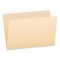 Pendaflex Manila File Folders, Straight Tabs, Legal Size, 0.75" Expansion, Manila, 100PK 1007057 - alternate 1
