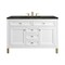 James Martin Vanities Chicago 48" Single Vanity, Glossy White, w/ 3 CM Phantome Eclos Top 503-V48-GW-3PHT - alternate 1