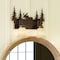 Vaxcel Yellowstone 2 Light Bronze Rustic Moose Bathroom Vanity Fixture VL55602BBZ - alternate 1