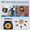 Vevor Retractable Extension Cord Reel Power Cord Reel 80FT 12AWG/3C SJTOW ZX-ZD200-5614 - alternate 5