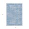 Homeroots 9' X 12' Navy Blue And Sky Blue Abstract Washable Indoor Outdoor Area Rug 588772 - alternate 9