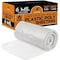 Xpose Safety Tarp, 20 ft x 100 ft, 6 Mil, White, Polyethylene, Fire Retardant C-620FR-X - alternate 1