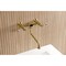 Kingston Brass Double-Handle Wall Mount Bathroom Faucet, Brushed Brass KS1217WLL - alternate 5