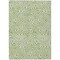 Homeroots 9' X 12' Artichoke Green And Ivory Abstract Washable Indoor Outdoor Area Rug 598942 - alternate 1