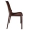 Leisuremod Kent Outdoor Dining Side Chair, Brown KC19BR - alternate 8