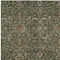 Homeroots 5' X 8' Emerald Brown And Red Floral Washable Indoor Outdoor Area Rug 604590 - alternate 8