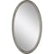 Homeroots 44" Silver Wood Oval Accent Mirror 632804 - alternate 5