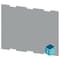 Siemens ALPHA 400 DIN cabinet-high mounting plate H = 750 mm W = 500 mm 8GK9531-5KK20 - alternate 3